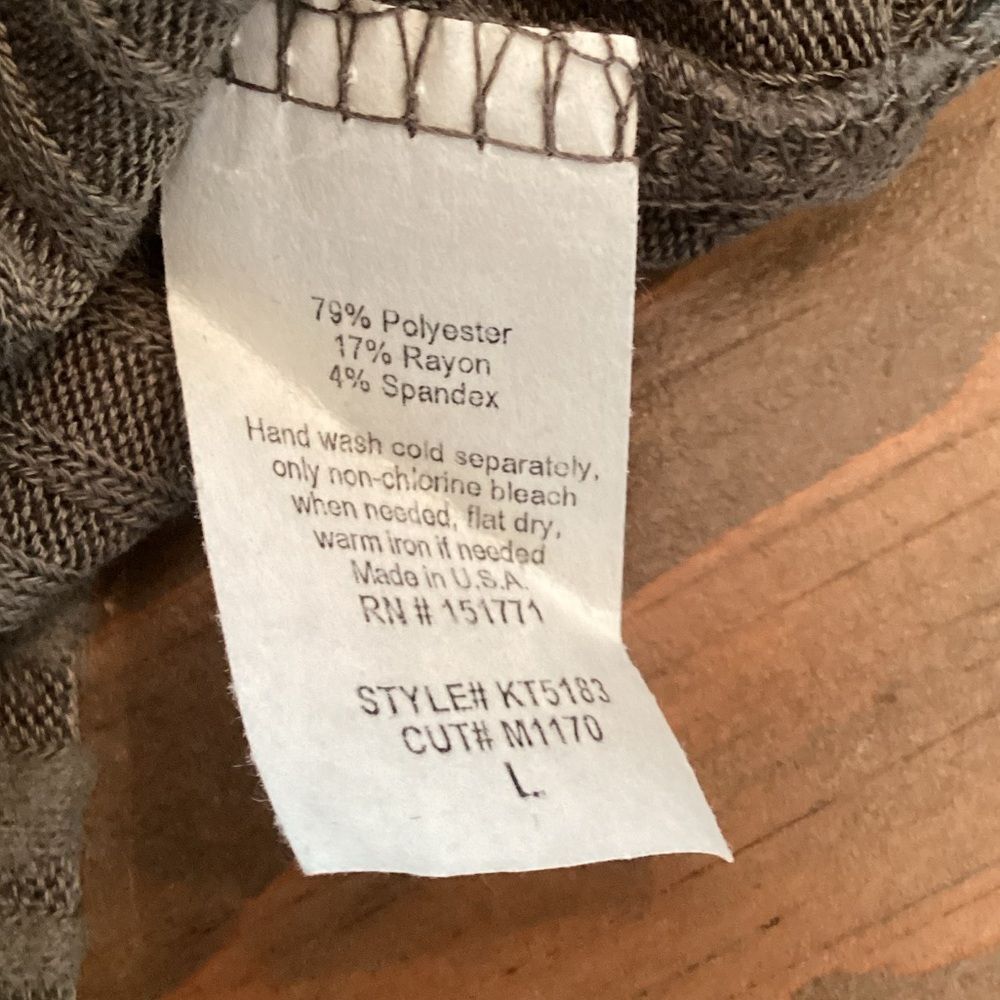 LE LIS SIZE LARGE LONG SLEEVE MOCK NECK PULLOVER CROPPED TOP - Picture 5 of 6
